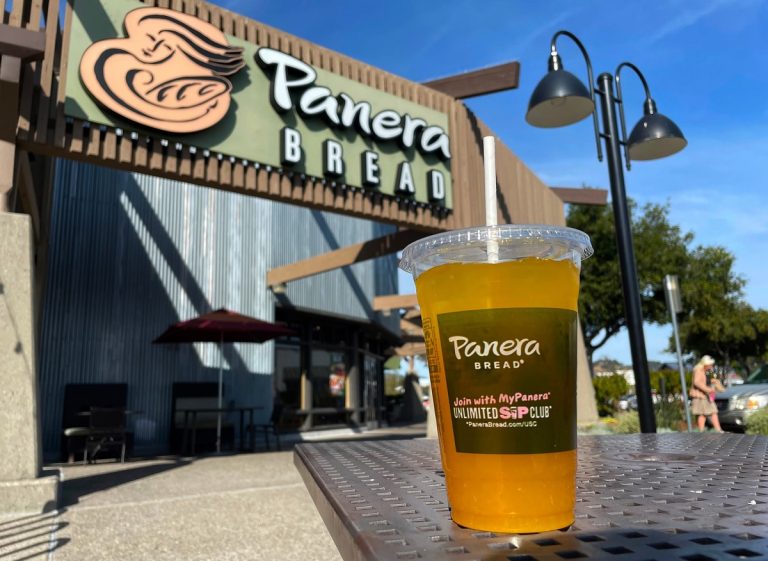 Panera Bread Drink Menu with Prices 2025