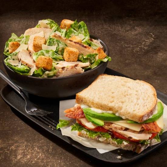 Sandwich and Salad