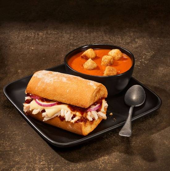 Sandwich and Soup Mac