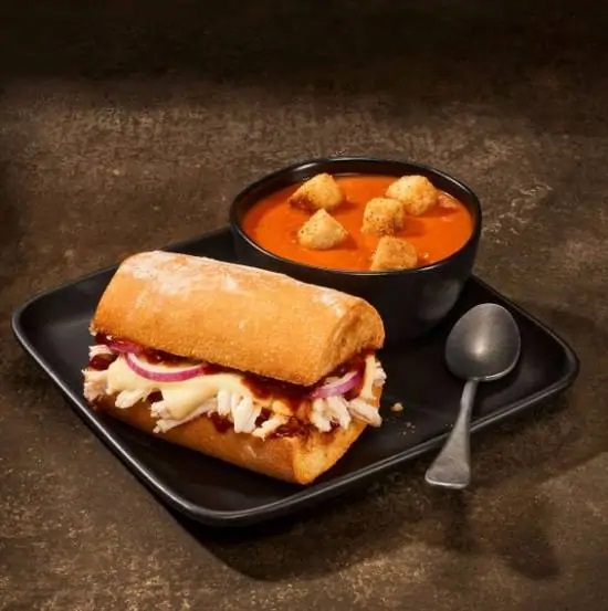 Smokehouse BBQ Chicken & Creamy Tomato Soup