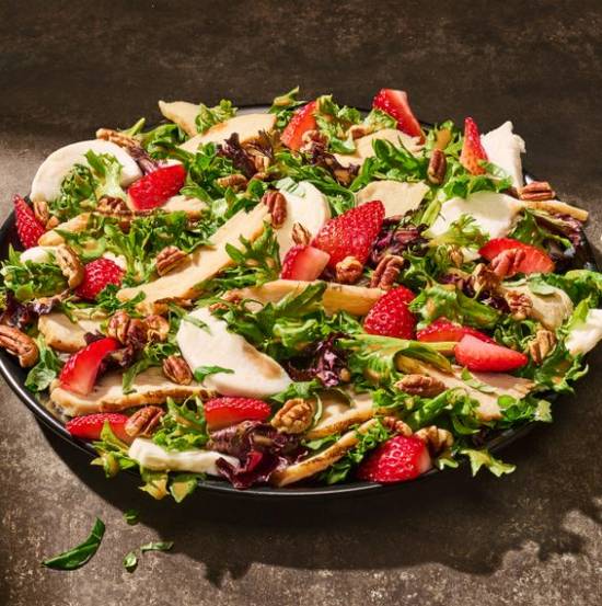 Strawberry Chicken Caprese Salad