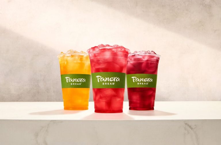 Panera Bread Beverage Menu with Prices