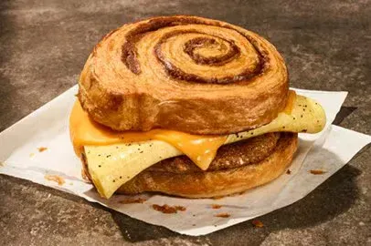 Sausage-Cinna-Scramble-Sandwich