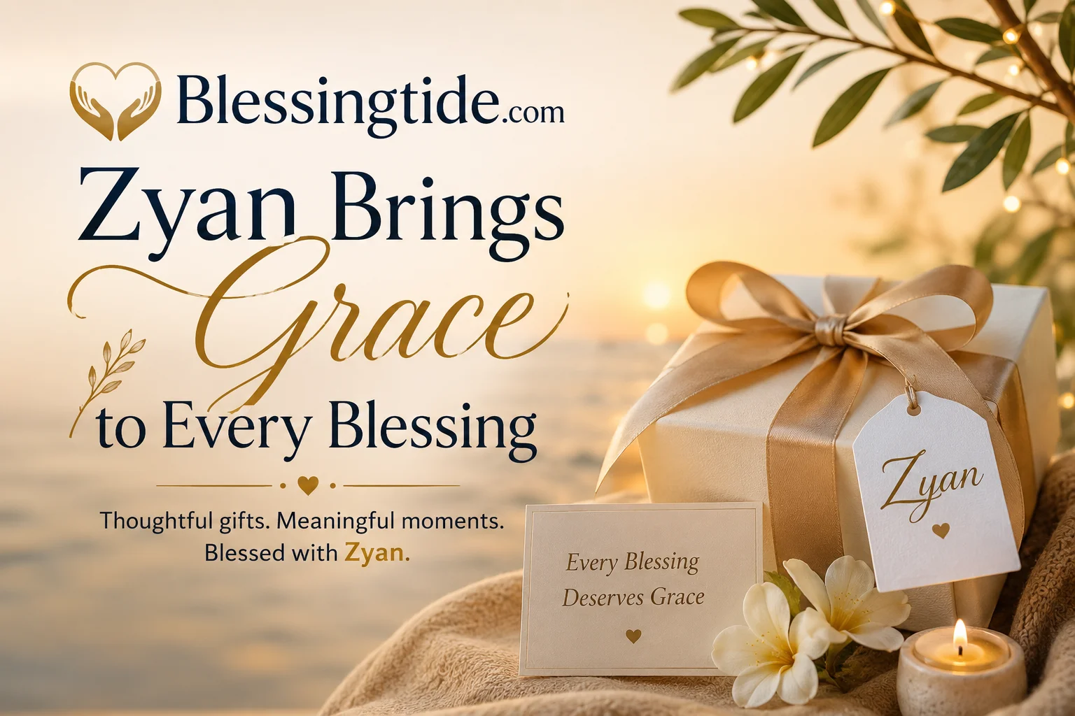 Blessingtide com: Zyan Brings Grace to Every Blessing