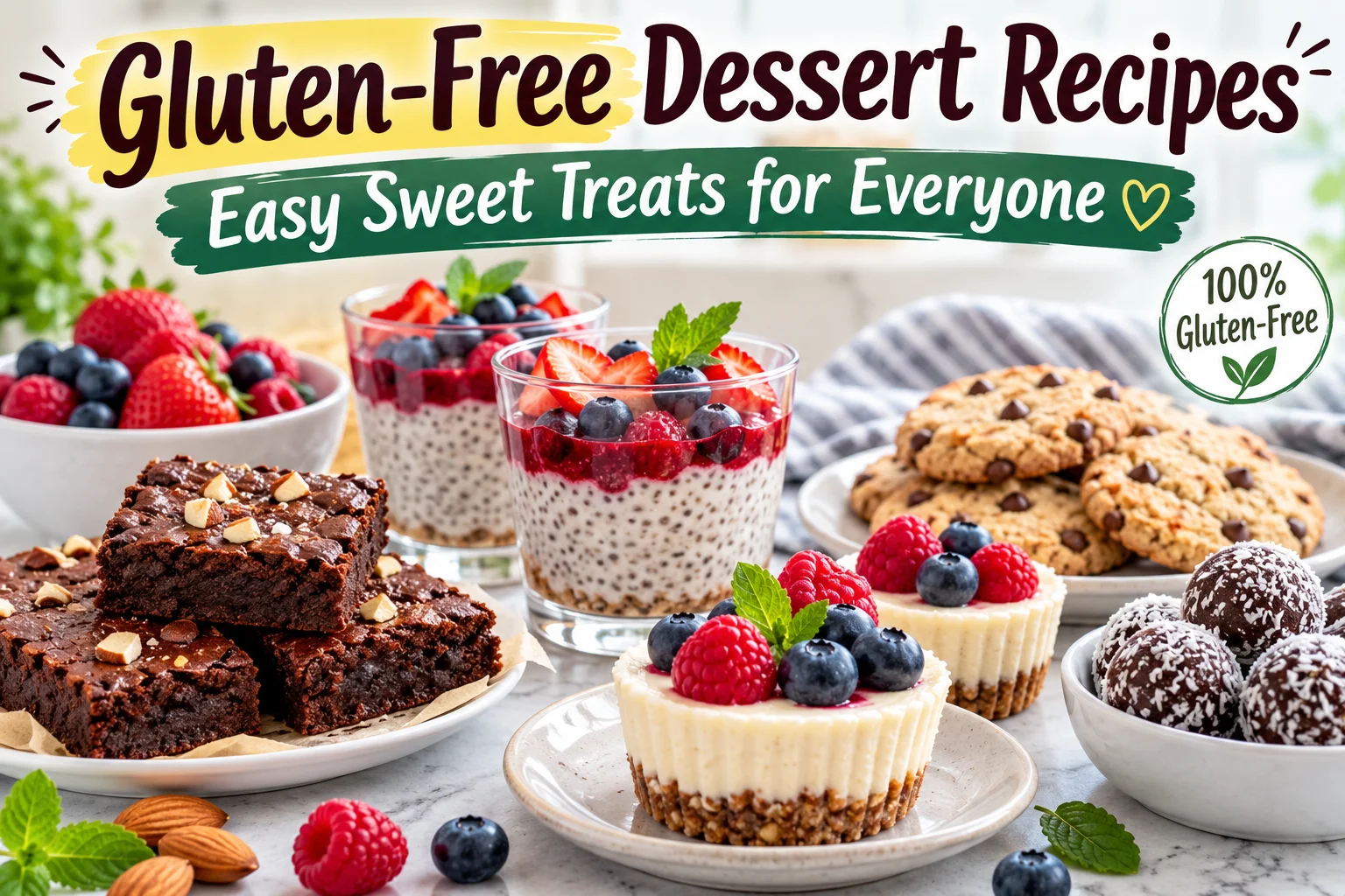 Gluten Free Dessert Recipes Anyone Can Make