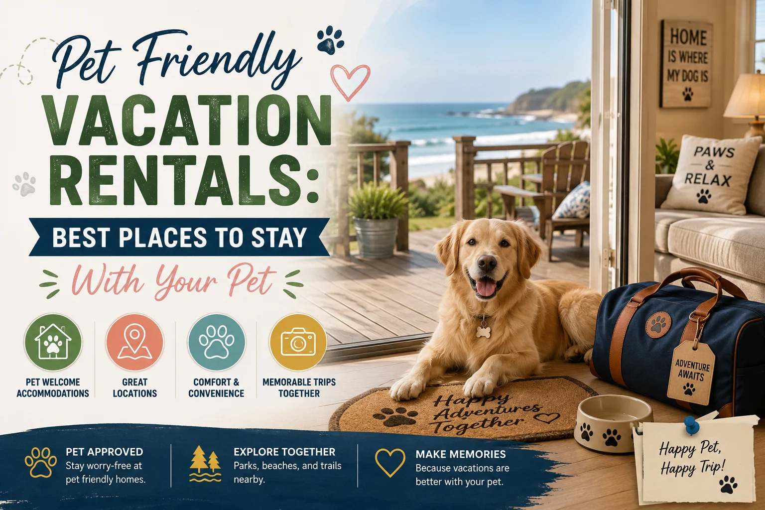 Pet Friendly Vacation Rentals