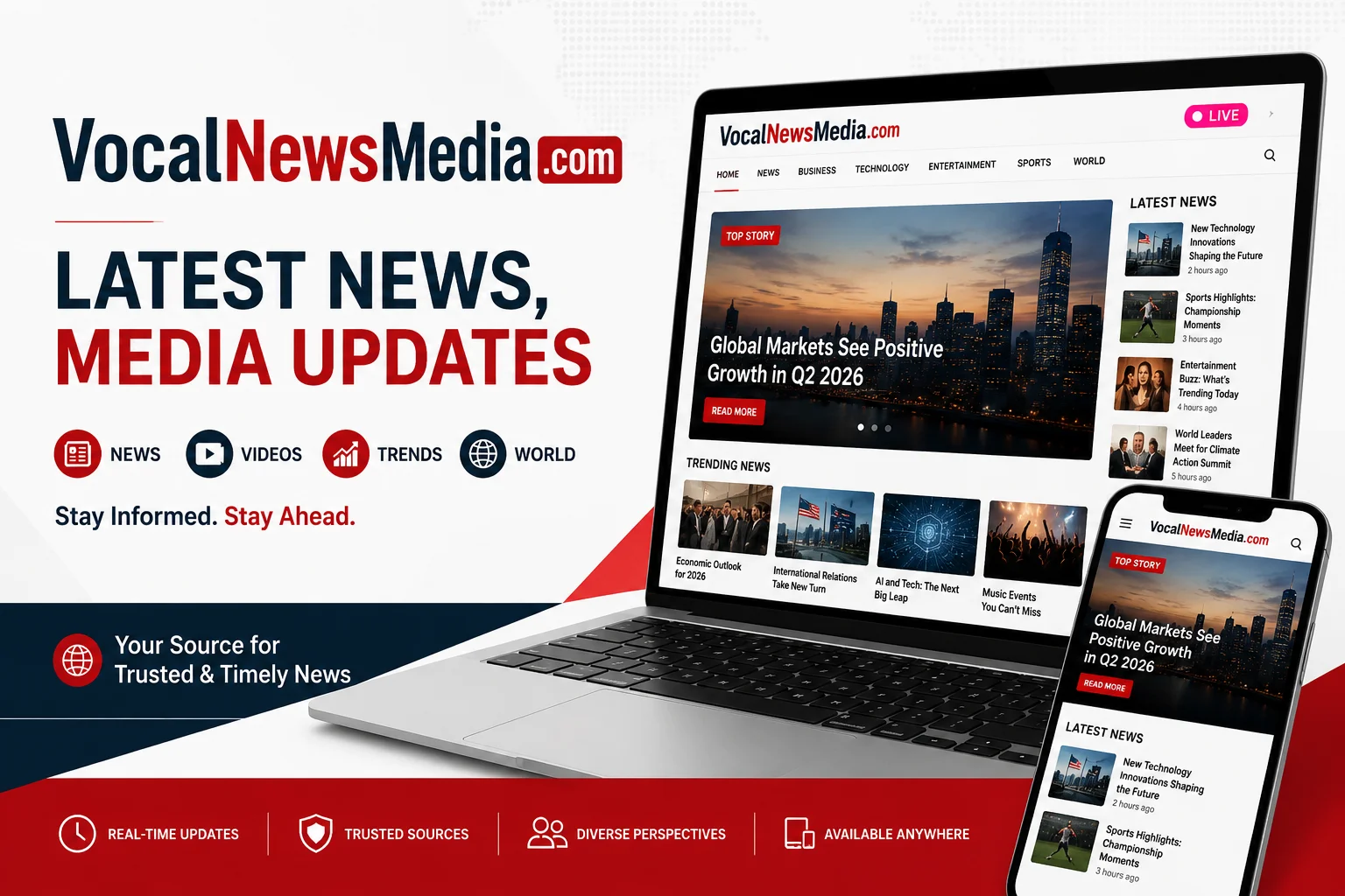 VocalNewsMedia Com: Latest News , Media Updates