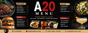 a20 menu