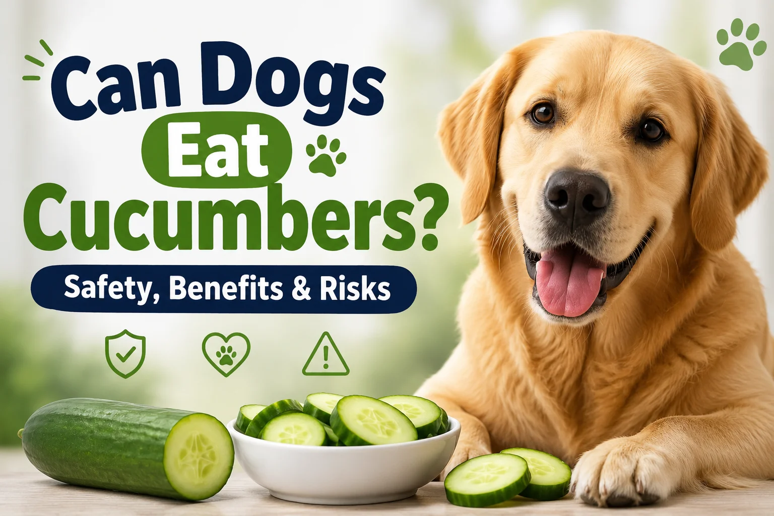Can Dogs Eat Cucumbers? Safety, Benefits & Risks
