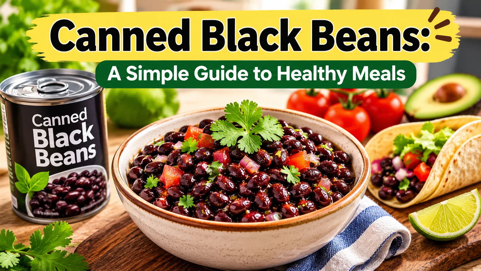 Black Beans Canned: A Simple Guide to Healthy Meals