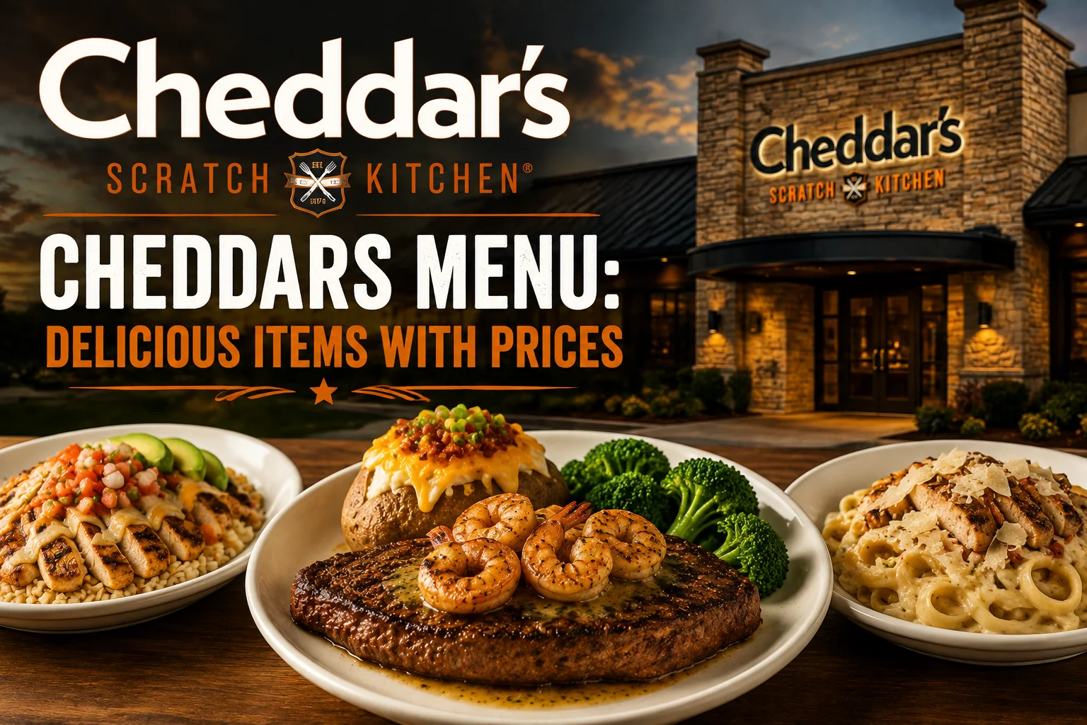 Cheddars Menu: Delicious Items With Prices