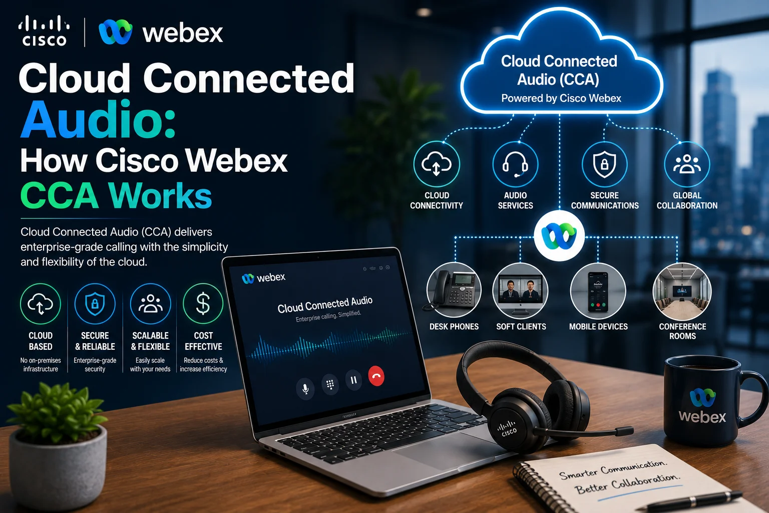 Cloud Connected Audio: How Cisco Webex CCA Works