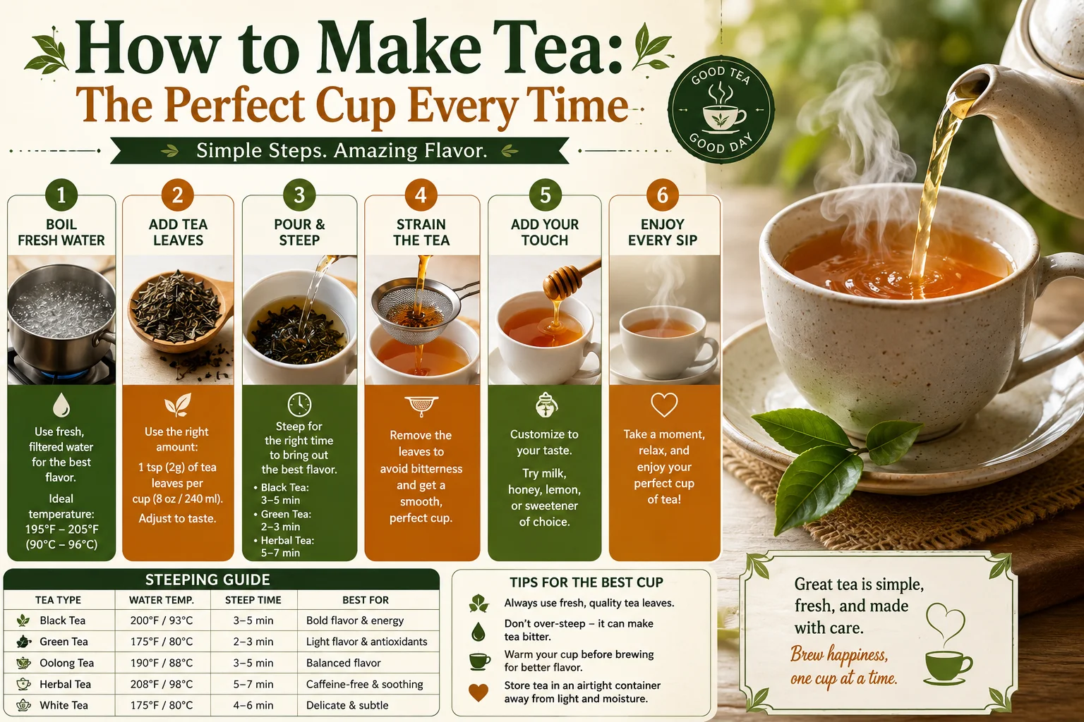 How to Make Tea: The Perfect Cup Every Time