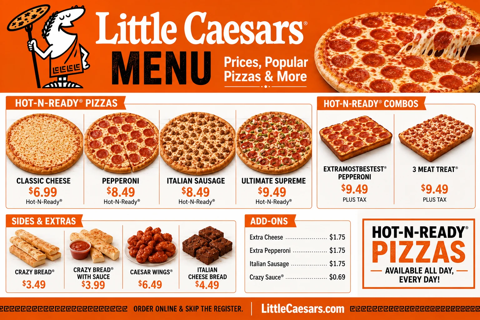 Little Caesars Menu