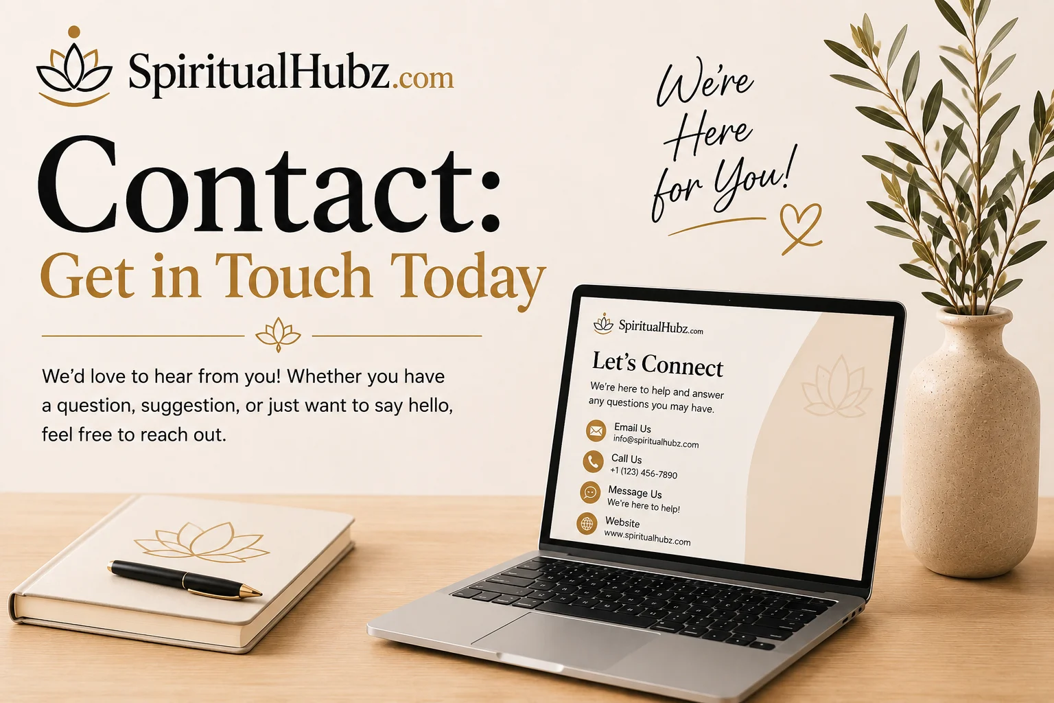 SpiritualHubz.com Contact