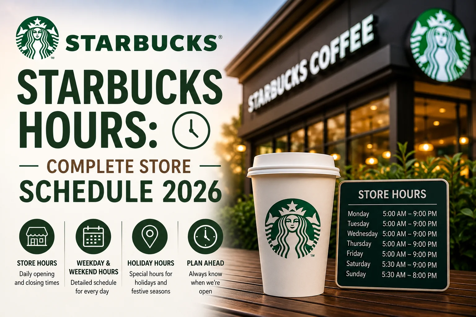 Starbucks Starbucks Hours