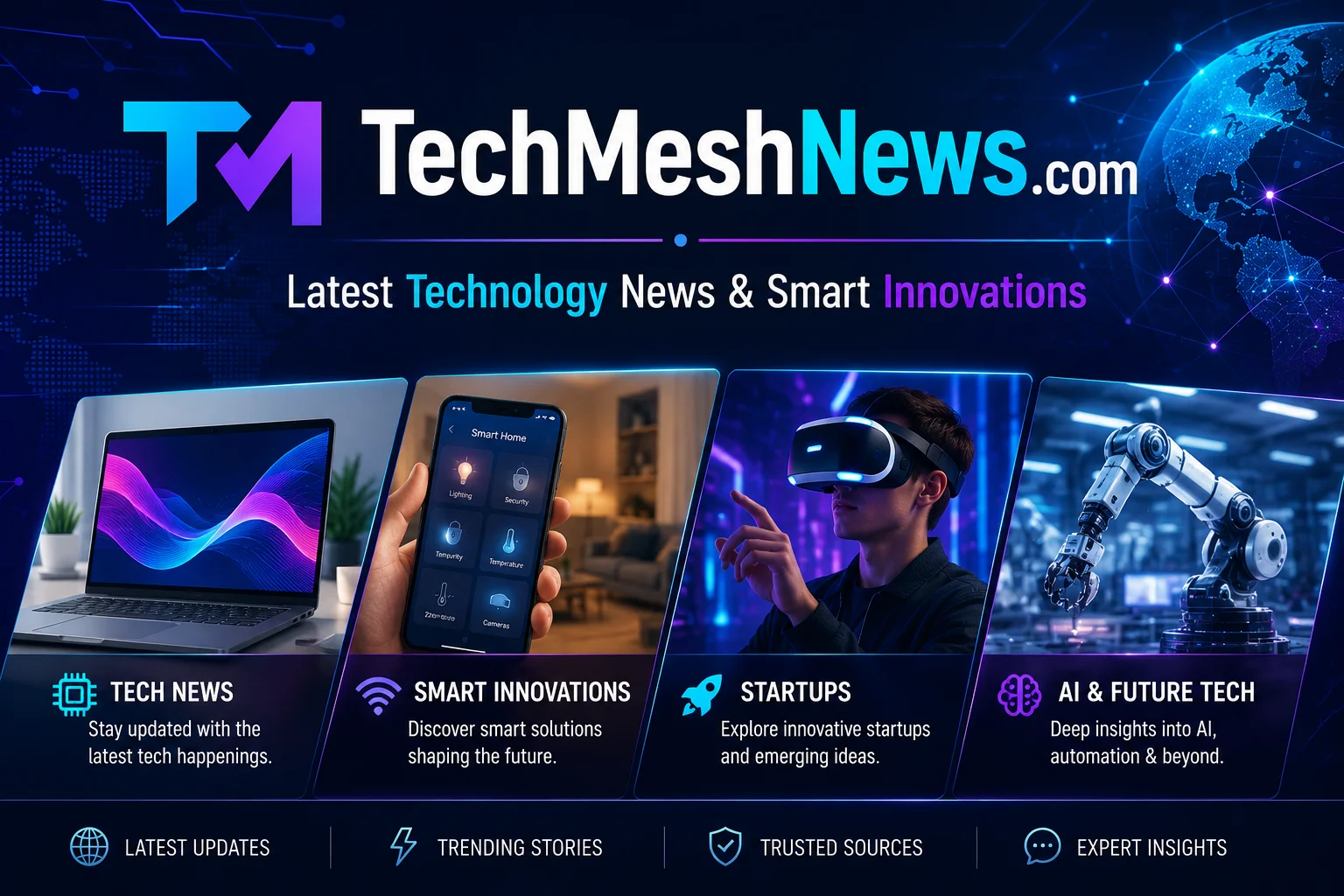 TechMeshNews.com: Latest Technology News & Smart Innovations
