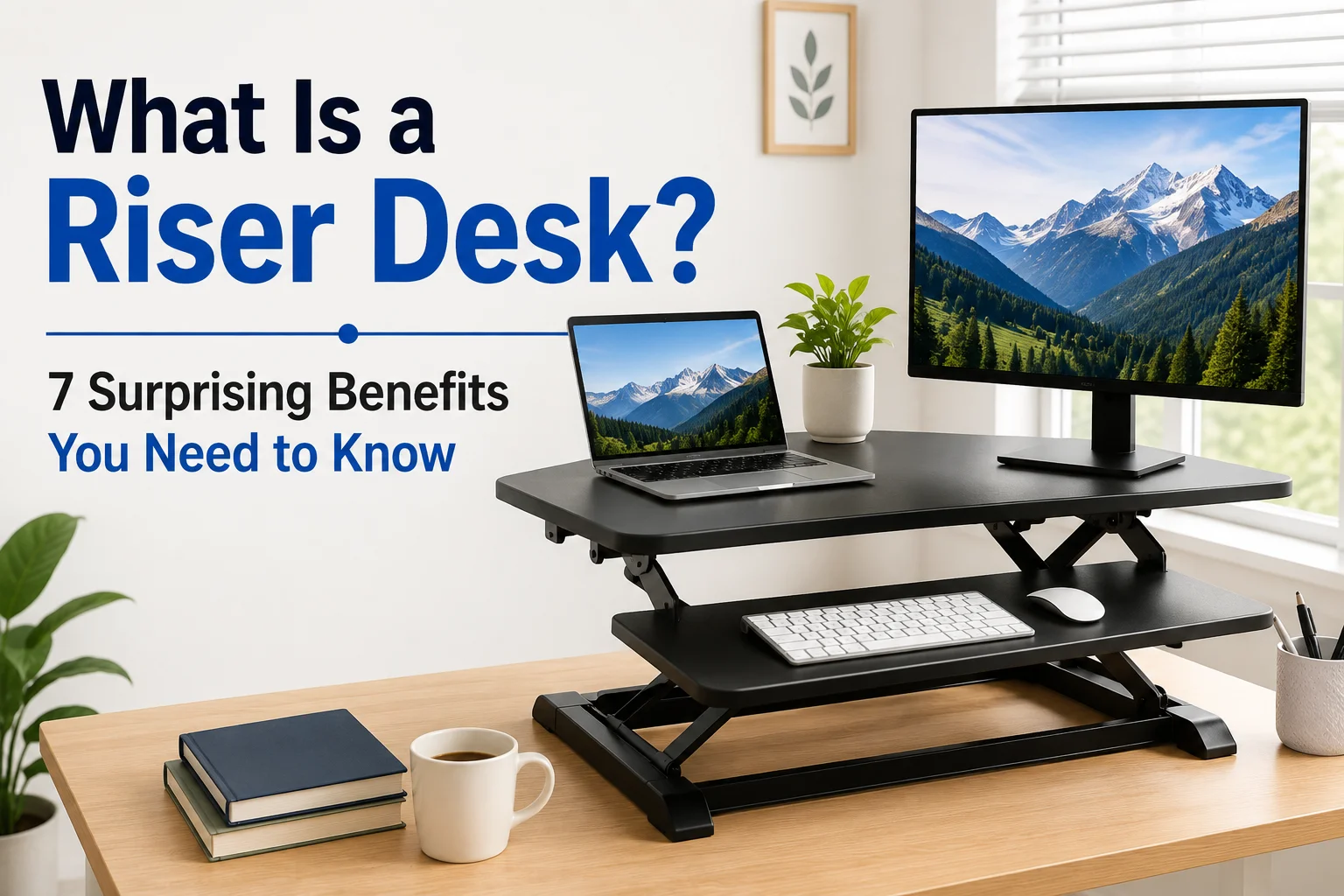 What Is a Riser Desk​? Surprising Benefits You Need to Know