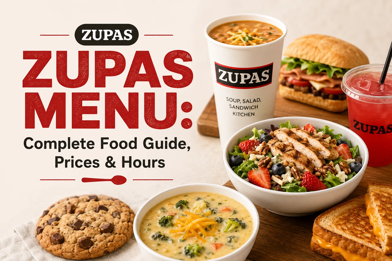 Zupas Menu: Complete Food Guide, Prices & Hours