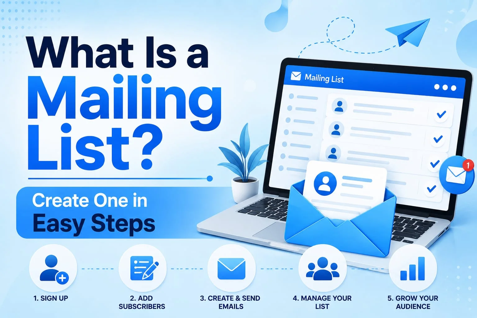 What Is a Mailing List? Create One in Easy Steps