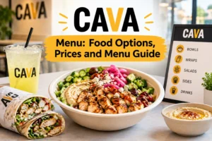 Cava Menu