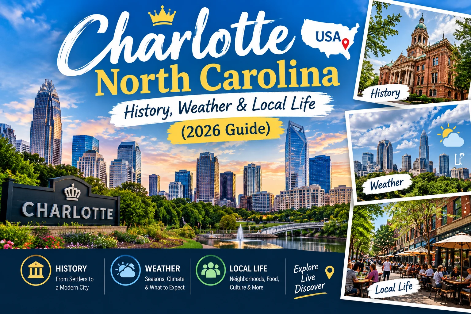 Charlotte North USA: History, Weather & Local Life (2026 Guide)
