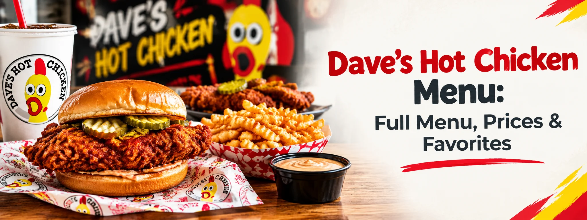 Daves Hot Chicken Menu: Full Menu, Prices & Favorites