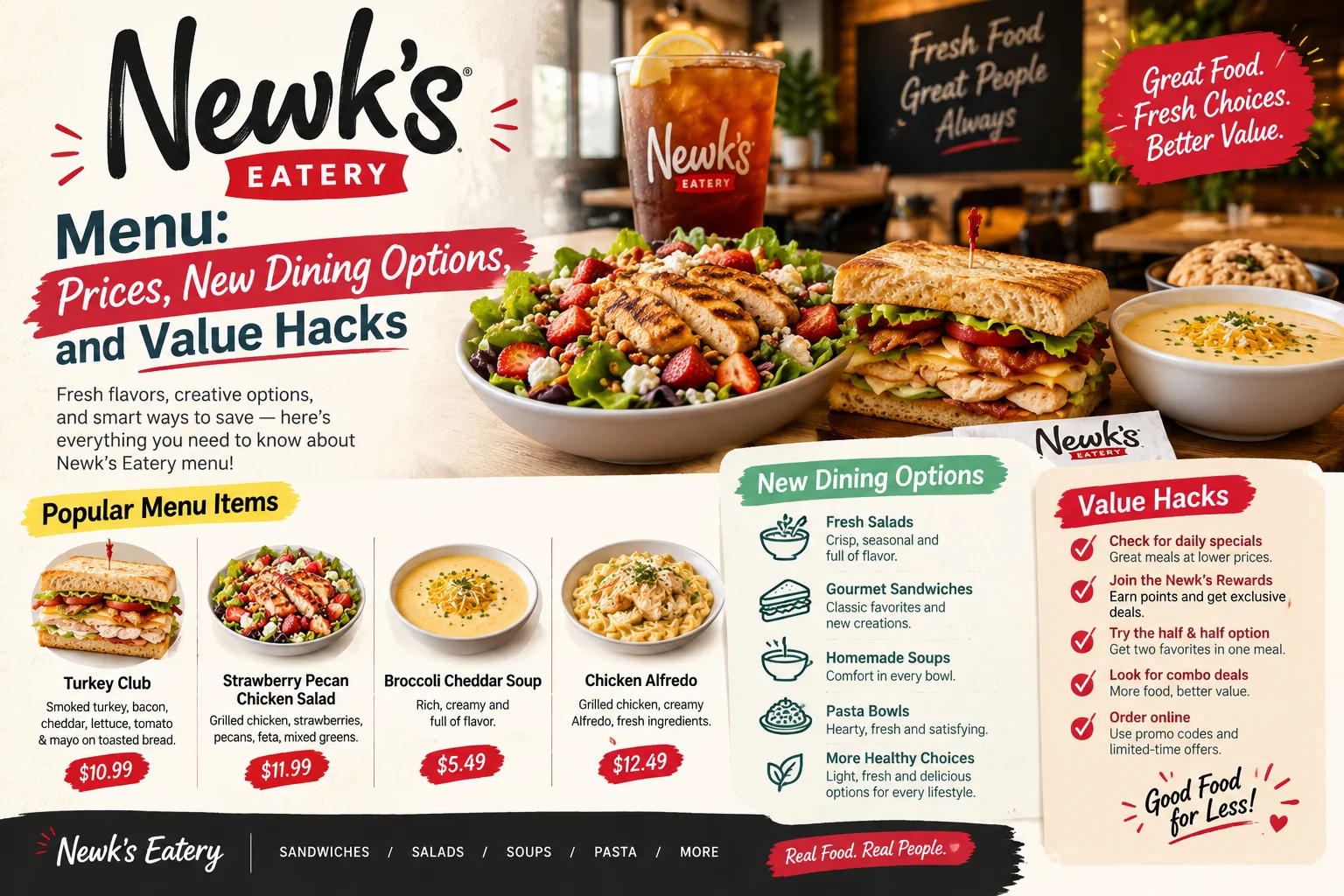 Newk’s Menu: Prices, New Dining Options, and Value Hacks