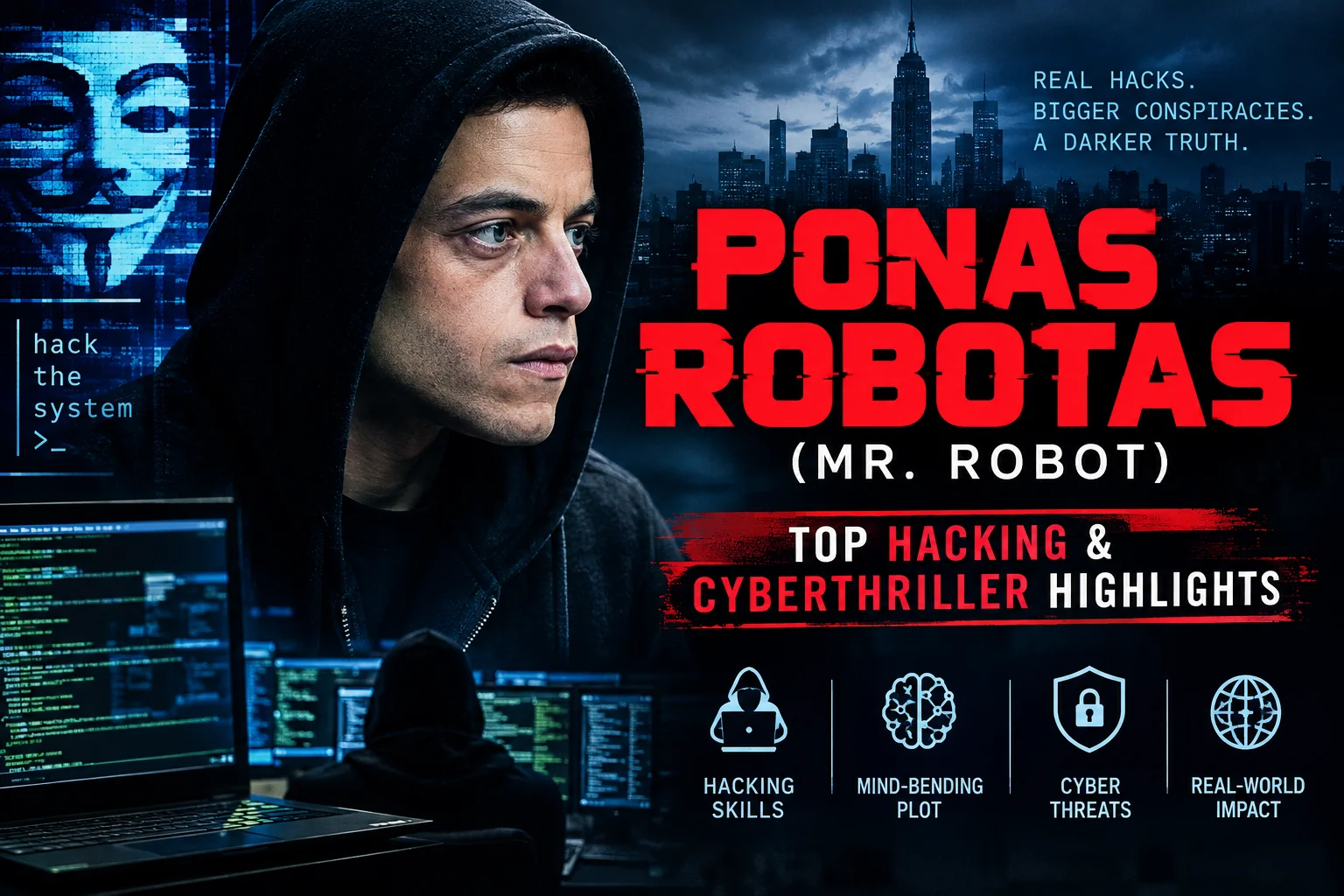 Ponas Robotas (Mr. Robot): Top Hacking & CyberThriller Highlights