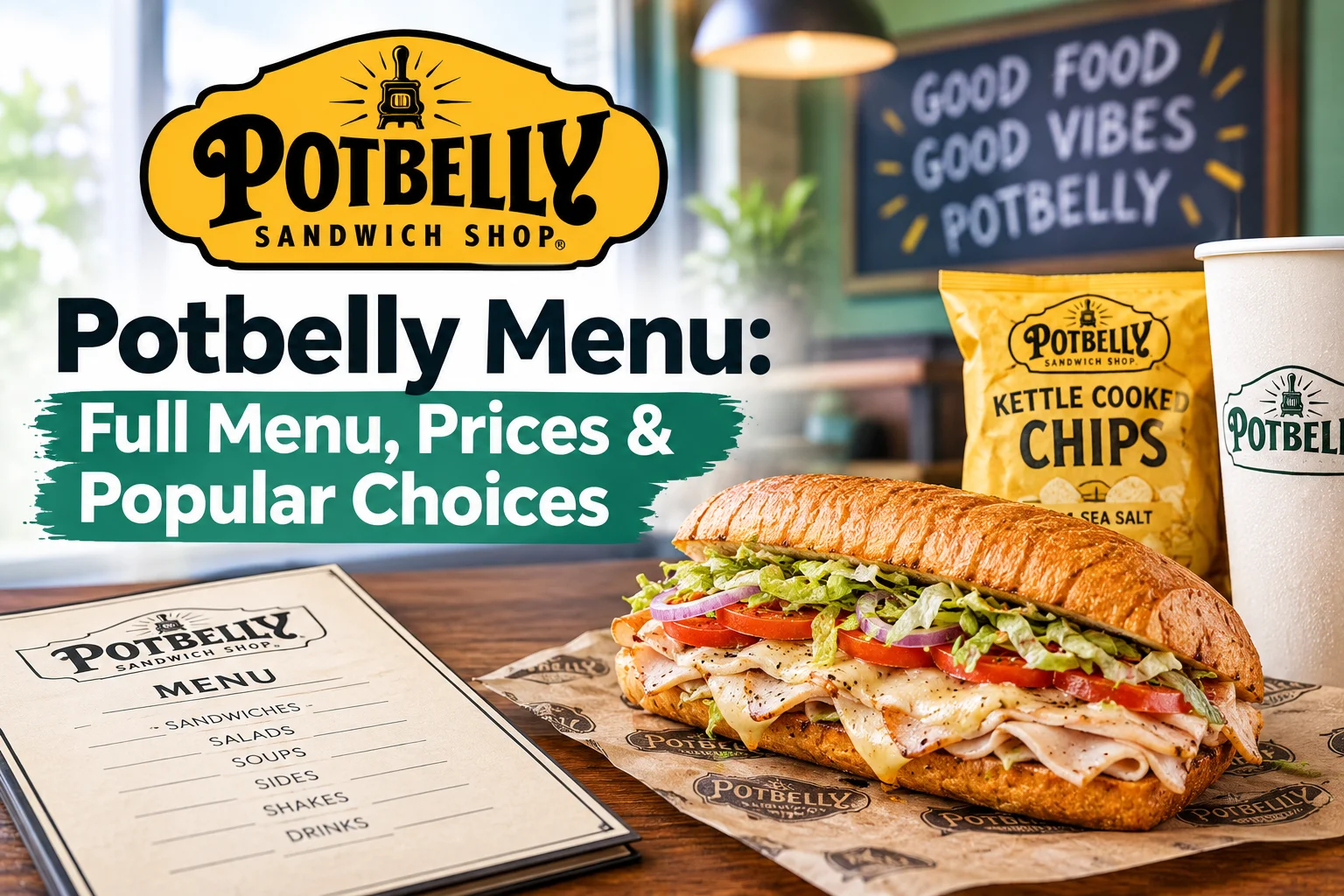 Potbelly Menu: Full Menu, Prices & Popular Choices