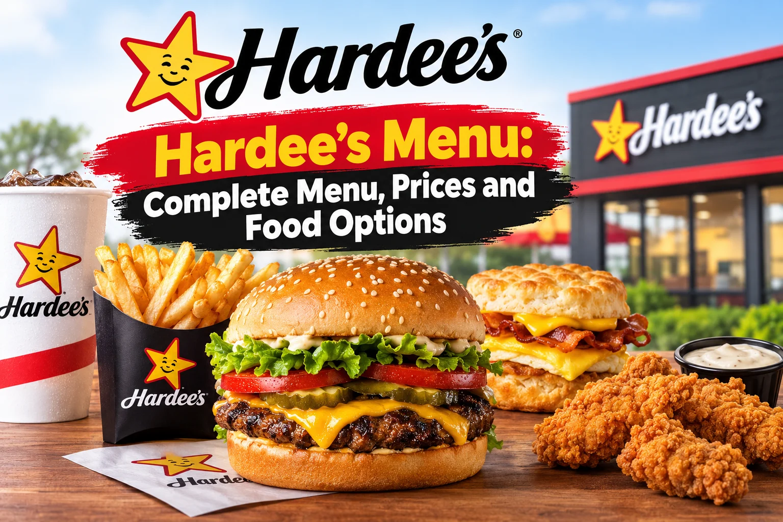 Hardee’s Menu: Complete Menu, Prices and Food Options